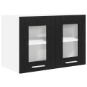 SZAFKA WISZĄCA CZARNY DĄB 60 X 31 X 40 CM DREWNO INŻYNIERYJNE