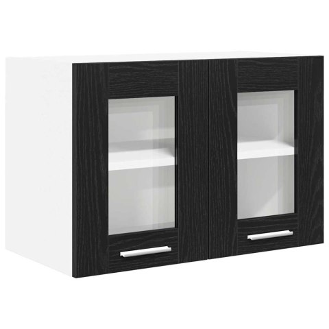 SZAFKA WISZĄCA CZARNY DĄB 60 X 31 X 40 CM DREWNO INŻYNIERYJNE