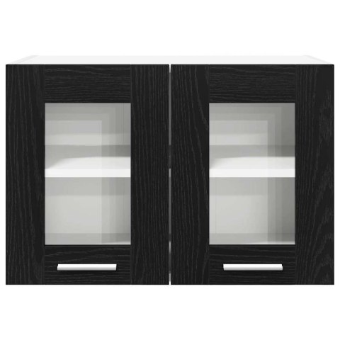 SZAFKA WISZĄCA CZARNY DĄB 60 X 31 X 40 CM DREWNO INŻYNIERYJNE