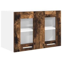 SZAFKA WISZĄCA DĄB WĘDZONY 60 X 31 X 40 CM DREWNO INŻYNIERYJNE