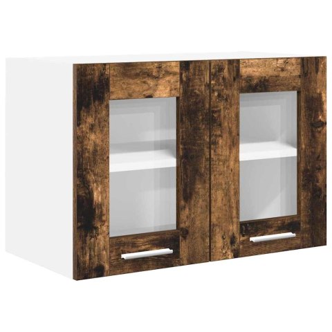 SZAFKA WISZĄCA DĄB WĘDZONY 60 X 31 X 40 CM DREWNO INŻYNIERYJNE