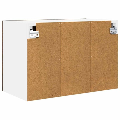 SZAFKA WISZĄCA DĄB WĘDZONY 60 X 31 X 40 CM DREWNO INŻYNIERYJNE