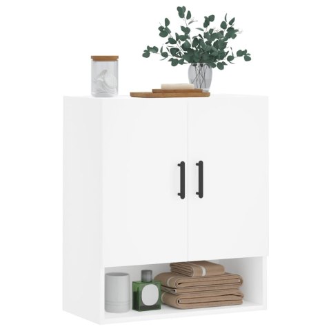 SZAFKA WISZĄCA BIAŁA 60X31X70 CM MATERIAŁ DREWNOPOCHODNY