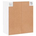 SZAFKA WISZĄCA BIAŁA 60X31X70 CM MATERIAŁ DREWNOPOCHODNY