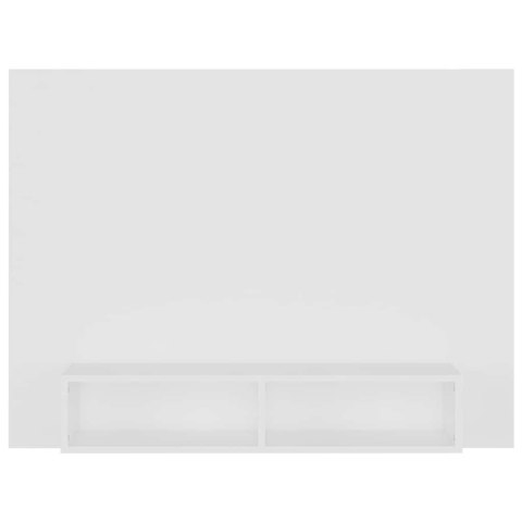 WISZĄCA SZAFKA POD TV, BIAŁA, 120X23,5X90 CM