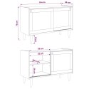 BUFET BILBAO CIEMNY KARMEL 114 X 45 X 75 CM