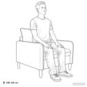 FOTEL XL BIAŁY BOUCLÉ