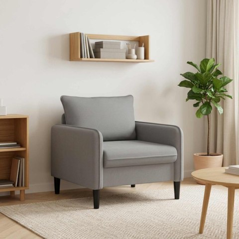 FOTEL XL CIEMNOSZARY WELUR