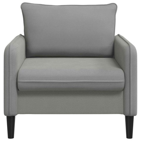 FOTEL XL CIEMNOSZARY WELUR