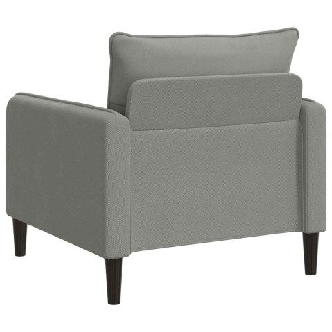 FOTEL XL CIEMNOSZARY WELUR