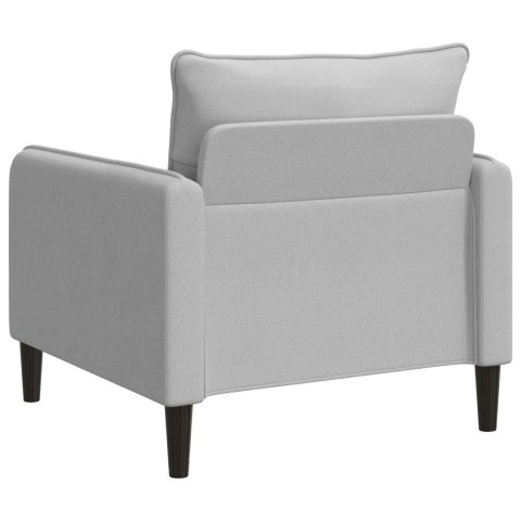 FOTEL XL JASNOSZARY WELUR