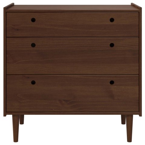 KOMODA Z SZUFLADAMI BILBAO CIEMNY KARMEL 90 X 45 X 89 CM