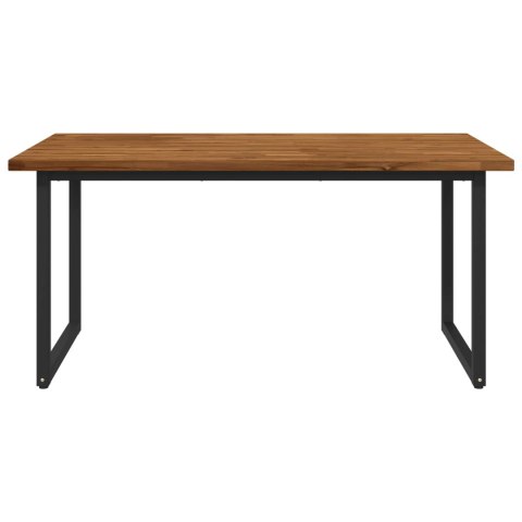 KWADRATOWY STÓŁ DO JEDZENIA 160 X 70 X 75 CM LITE DREWNO AKACJI