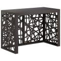 POKRYWA DO KLIMATYZATORA CZARNY 100 X 50 X 70 CM STAL