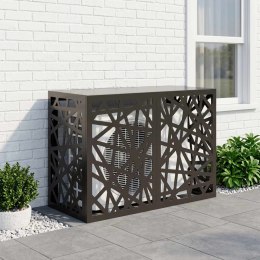 POKRYWA DO KLIMATYZATORA CZARNY 90 X 40 X 60 CM STAL