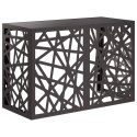 POKRYWA DO KLIMATYZATORA CZARNY 90 X 40 X 60 CM STAL