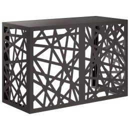 POKRYWA DO KLIMATYZATORA CZARNY 90 X 40 X 60 CM STAL