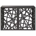POKRYWA DO KLIMATYZATORA CZARNY 90 X 40 X 60 CM STAL