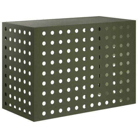 POKRYWA DO KLIMATYZATORA OLIWKOWY ZIELONY 100 X 50 X 70 CM STAL