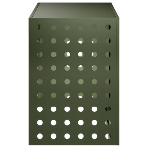 POKRYWA DO KLIMATYZATORA OLIWKOWY ZIELONY 100 X 50 X 70 CM STAL
