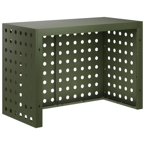 POKRYWA DO KLIMATYZATORA OLIWKOWY ZIELONY 100 X 50 X 70 CM STAL