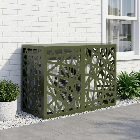 POKRYWA DO KLIMATYZATORA OLIWKOWY ZIELONY 90 X 40 X 60 CM STAL