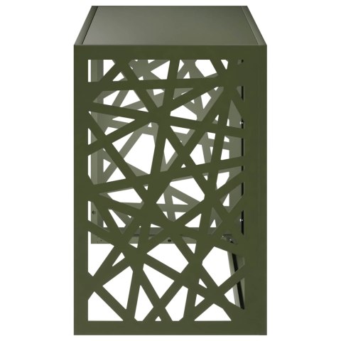 POKRYWA DO KLIMATYZATORA OLIWKOWY ZIELONY 90 X 40 X 60 CM STAL