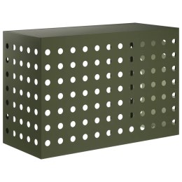 POKRYWA DO KLIMATYZATORA OLIWKOWY ZIELONY 90 X 40 X 60 CM STAL