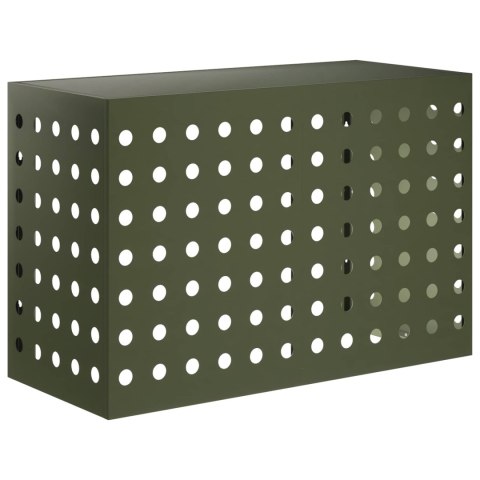 POKRYWA DO KLIMATYZATORA OLIWKOWY ZIELONY 90 X 40 X 60 CM STAL