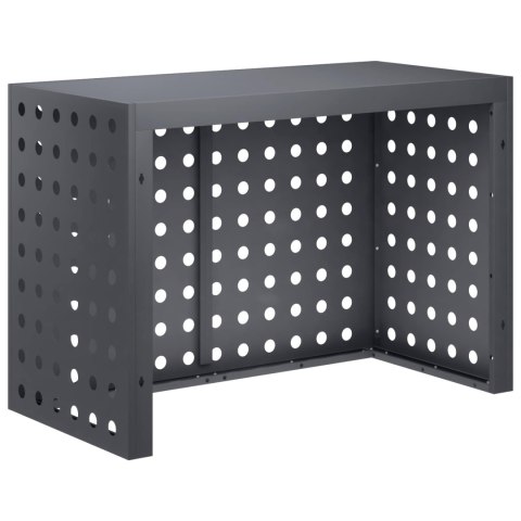 POKRYWA DO KLIMATYZATORA ANTRACYTOWY 100 X 50 X 70 CM STAL
