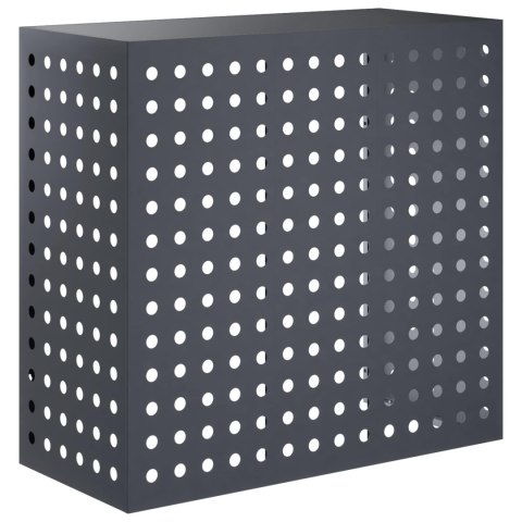 POKRYWA DO KLIMATYZATORA ANTRACYTOWY 110 X 50 X 105 CM STAL