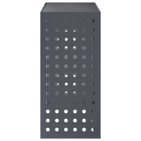 POKRYWA DO KLIMATYZATORA ANTRACYTOWY 110 X 50 X 105 CM STAL