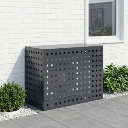 POKRYWA DO KLIMATYZATORA ANTRACYTOWY 110 X 50 X 80 CM STAL
