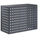 POKRYWA DO KLIMATYZATORA ANTRACYTOWY 110 X 50 X 80 CM STAL