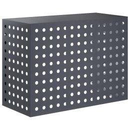 POKRYWA DO KLIMATYZATORA ANTRACYTOWY 110 X 50 X 80 CM STAL