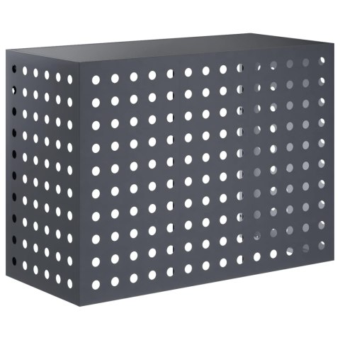 POKRYWA DO KLIMATYZATORA ANTRACYTOWY 110 X 50 X 80 CM STAL