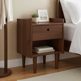 STOLIK NOCNY BILBAO CIEMNY KARMEL 45 X 35 X 59 CM