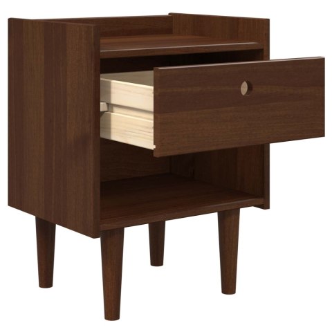 STOLIK NOCNY BILBAO CIEMNY KARMEL 45 X 35 X 59 CM