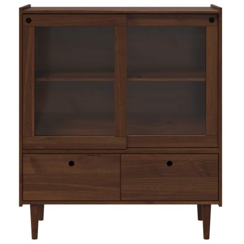 SZAFKA BILBAO CIEMNY KARMEL 104 X 40 X 120 CM