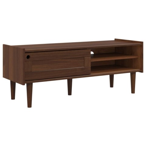 SZAFKA POD TELEWIZOR BILBAO 114 X 40 X 45 CM CIEMNY KARMEL