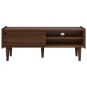 SZAFKA POD TELEWIZOR BILBAO 114 X 40 X 45 CM CIEMNY KARMEL