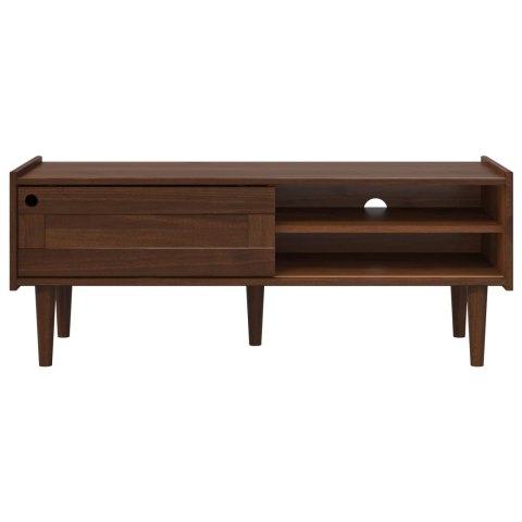 SZAFKA POD TELEWIZOR BILBAO 114 X 40 X 45 CM CIEMNY KARMEL