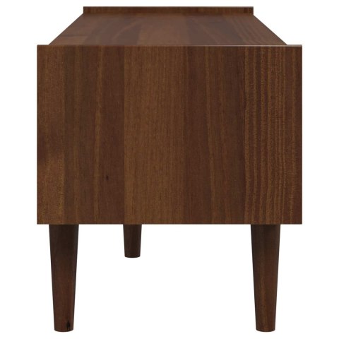 SZAFKA POD TELEWIZOR BILBAO 114 X 40 X 45 CM CIEMNY KARMEL