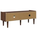SZAFKA POD TELEWIZOR BILBAO 114 X 40 X 45 CM CIEMNY KARMEL