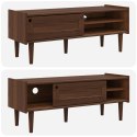 SZAFKA POD TELEWIZOR BILBAO 114 X 40 X 45 CM CIEMNY KARMEL