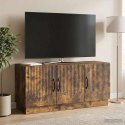 SZAFKA POD TELEWIZOR DĄB WĘDZONY 99 X 34,5 X 47 CM