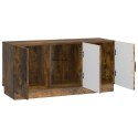 SZAFKA POD TELEWIZOR DĄB WĘDZONY 99 X 34,5 X 47 CM