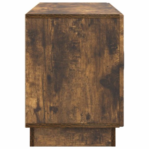 SZAFKA POD TELEWIZOR DĄB WĘDZONY 99 X 34,5 X 47 CM