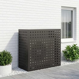 POKRYWA DO KLIMATYZATORA CZARNY 110 X 50 X 105 CM STAL