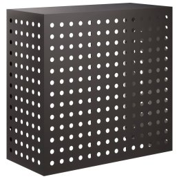 POKRYWA DO KLIMATYZATORA CZARNY 110 X 50 X 105 CM STAL